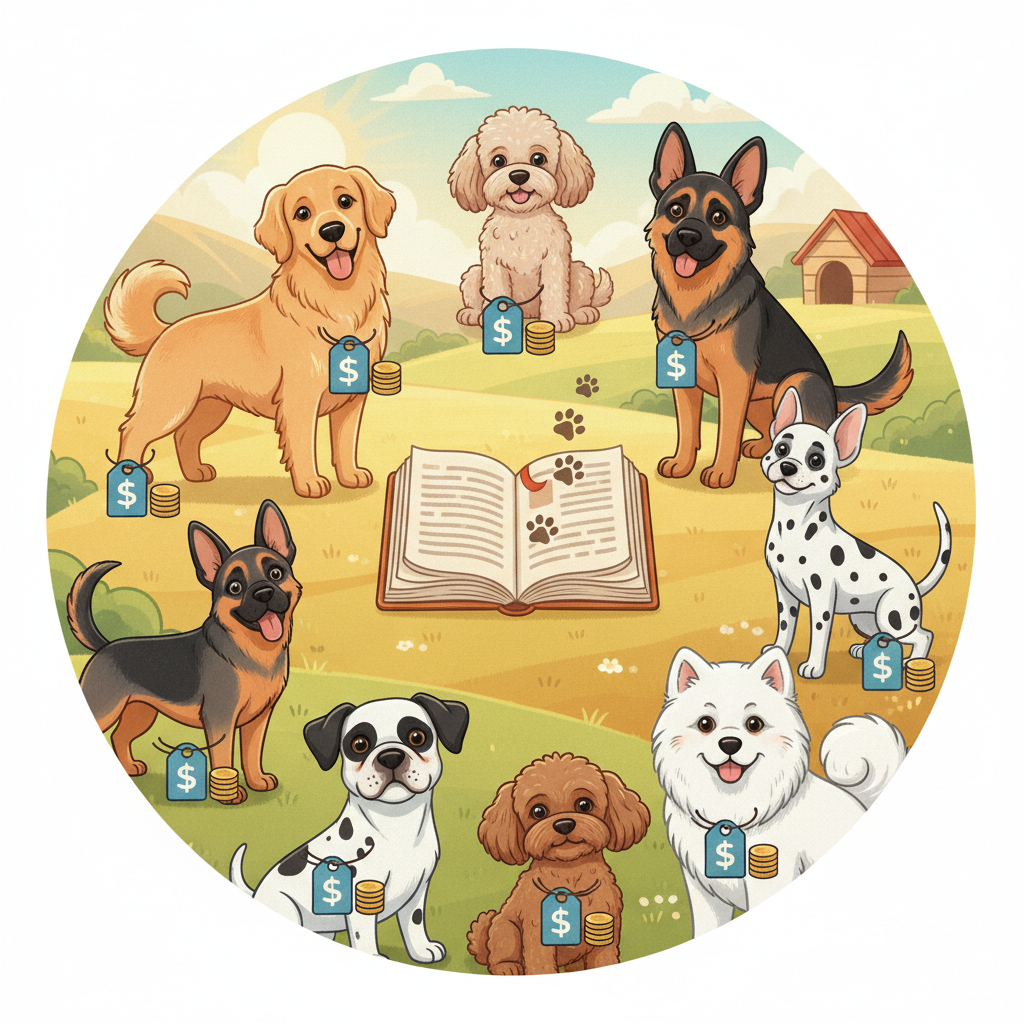 拒绝交智商税!狗品种大全图片及价格图片,带你轻松选到梦中情狗