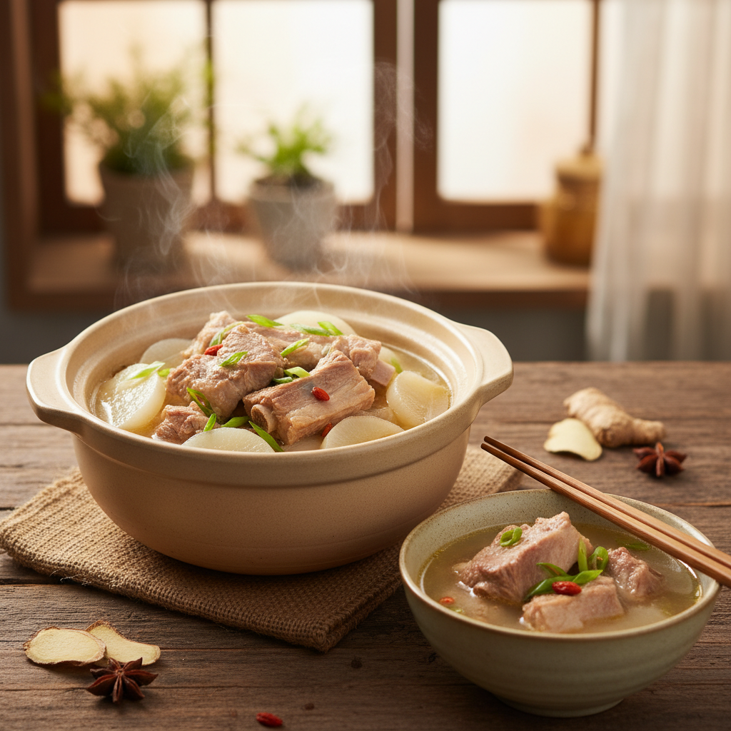 5步掌握清炖排骨的做法,肉嫩汤鲜不腥,正宗炖排骨清炖排骨的做法