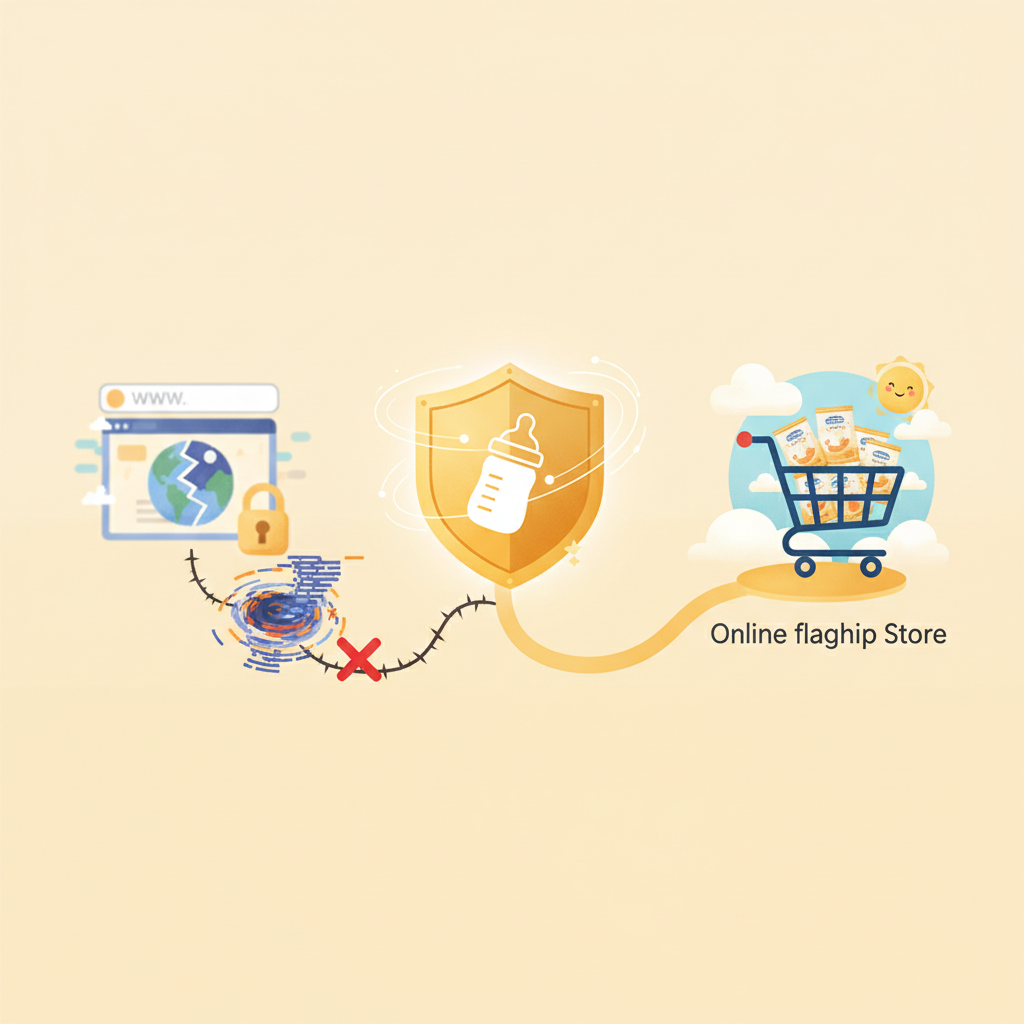 施恩奶粉官网怎么成了卖域名的?去施恩奶粉官网旗舰店避坑必看